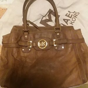 Ostriche leather MK Bag